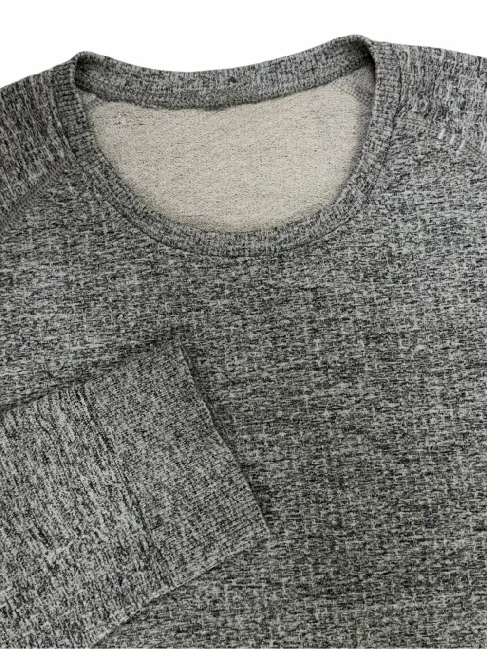 Lululemon Sweater Mens XL Engineered Warmth Long Sleeve Crew Merino Wool Knit